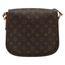 LOUIS VUITTON Monogram Saint Cloud GM Shoulder Bag M51242 LV Auth 184705-3