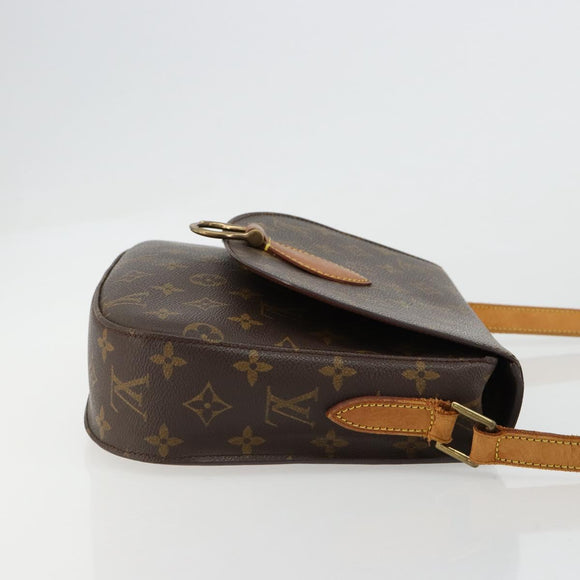 LOUIS VUITTON Monogram Saint Cloud GM Shoulder Bag M51242 LV Auth 184705