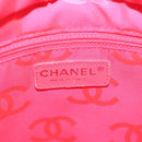 CHANEL Cambon Line Tote Bag Leather Black Silver CC Auth 184706SAV-19