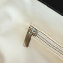 Salvatore Ferragamo Gancini Hand Bag Rattan Black Silver Auth 184711V-25