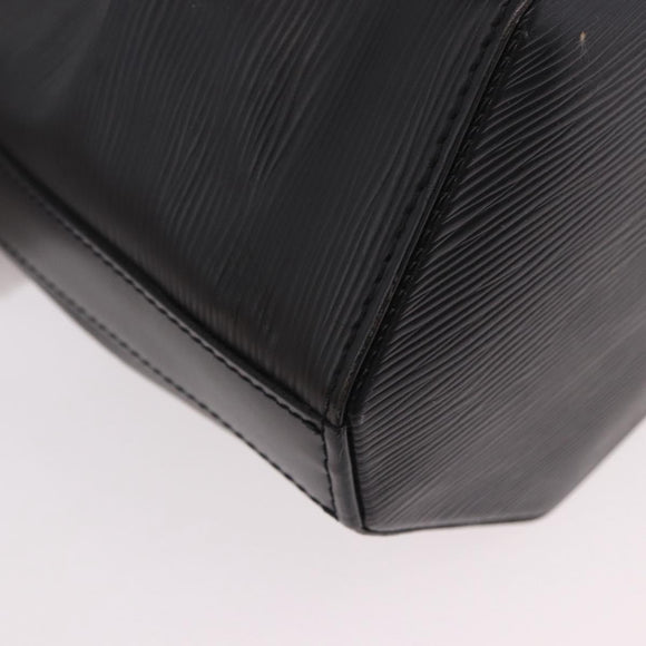 LOUIS VUITTON Epi Sac Depaule GM Schoudertas Zwart M80155 LV Auth 184715