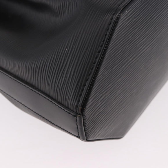 LOUIS VUITTON Epi Sac Depaule GM Schoudertas Zwart M80155 LV Auth 184715
