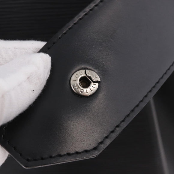 LOUIS VUITTON Epi Sac Depaule GM Schoudertas Zwart M80155 LV Auth 184715
