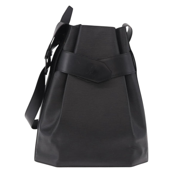LOUIS VUITTON Epi Sac Depaule GM Schoudertas Zwart M80155 LV Auth 184715