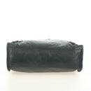 BALENCIAGA The City Hand Bag Leather 2way Gray 115748 Auth 184725SAM-5