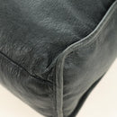 BALENCIAGA The City Hand Bag Leather 2way Gray 115748 Auth 184725SAM-19