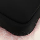 PRADA Chain Shoulder Bag Fur Pink Silver Auth 184728SAM-16