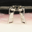 PRADA Chain Shoulder Bag Fur Pink Silver Auth 184728SAM-19