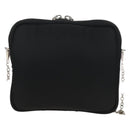 PRADA Chain Shoulder Bag Fur Pink Silver Auth 184728SAM-2