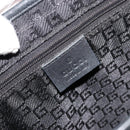 GUCCI Jackie Shoulder Bag Leather Black Gold 001 4015 Auth 184729V-18