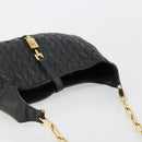 GUCCI Jackie Shoulder Bag Leather Black Gold 001 4015 Auth 184729V-6