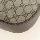 GUCCI GG Supreme Dionysus Web Sherry Line Bag PVC Beige 446687 Auth 184731SAM-19