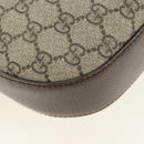 GUCCI GG Supreme Dionysus Web Sherry Line Bag PVC Beige 446687 Auth 184731SAM-20