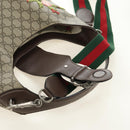GUCCI GG Supreme Dionysus Web Sherry Line Bag PVC Beige 446687 Auth 184731SAM-28