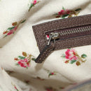 GUCCI GG Supreme Dionysus Web Sherry Line Bag PVC Beige 446687 Auth 184731SAM-32
