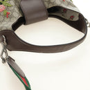 GUCCI GG Supreme Dionysus Web Sherry Line Bag PVC Beige 446687 Auth 184731SAM-7