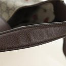 GUCCI GG Supreme Dionysus Web Sherry Line Bag PVC Beige 446687 Auth 184731SAM-8