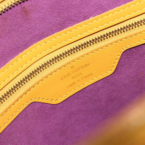 LOUIS VUITTON Epi Saint Jacques Shopping Bag Yellow M52269 LV Auth 184737
