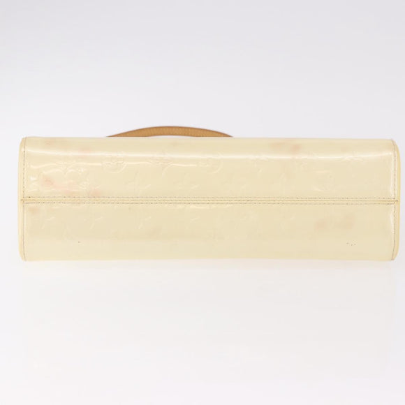 LOUIS VUITTON Monogram Vernis Roxbury Drive Bag 2Way Perle M91374 Auth 184738