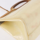 LOUIS VUITTON Monogram Vernis Roxbury Drive Bag 2Way Perle M91374 Auth 184738-13