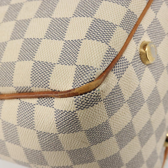 LOUIS VUITTON Damier Azur Figueri PM Shoulder Bag N41176 LV Auth 184739