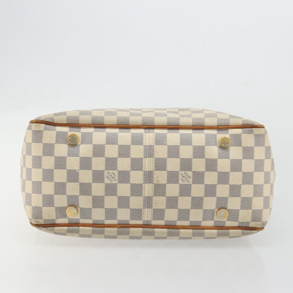 LOUIS VUITTON Damier Azur Figueri PM Shoulder Bag N41176 LV Auth 184739