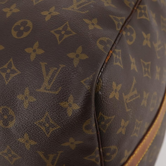 LOUIS VUITTON Monogram Keepall Bandouliere 55 Boston Bag M41414 LV Auth 184740