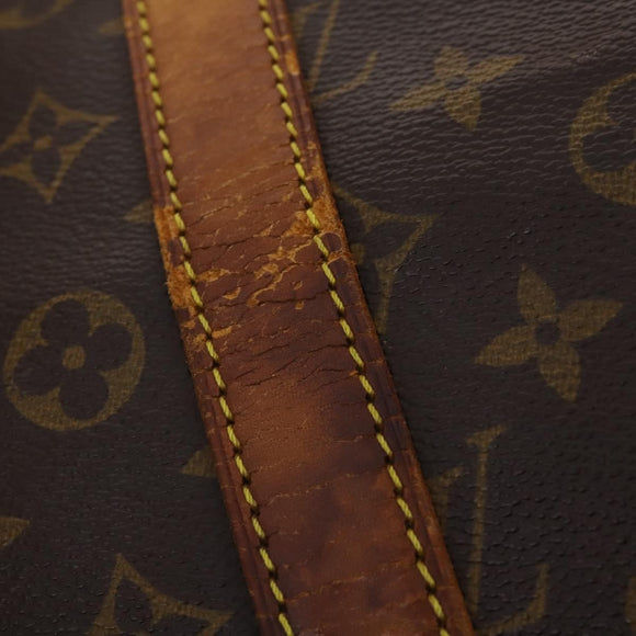 LOUIS VUITTON Monogram Keepall Bandouliere 55 Boston Bag M41414 LV Auth 184740