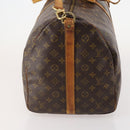 LOUIS VUITTON Monogram Keepall Bandouliere 55 Boston Bag M41414 LV Auth 184740-5