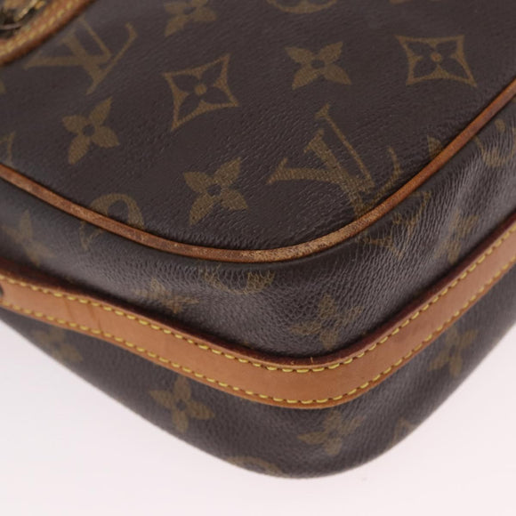 LOUIS VUITTON Monogram Senlis Shoulder Bag M51222 LV Auth 184742