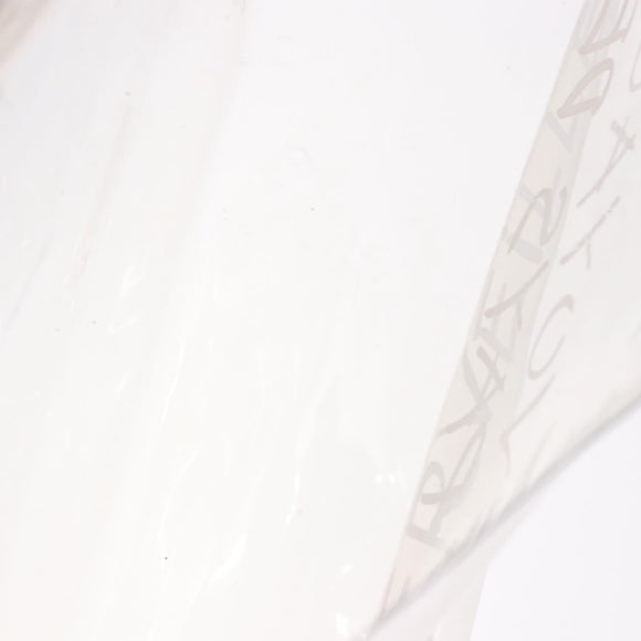 HERMES Vinyl Kelly Hand Bag Vinyl Clear Auth 184746