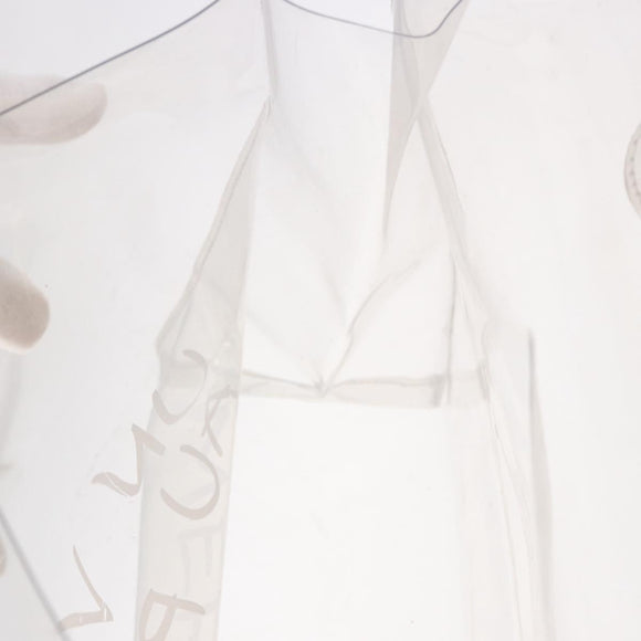 HERMES Vinyl Kelly Hand Bag Vinyl Clear Auth 184746