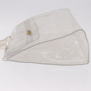 HERMES Vinyl Kelly Hand Bag Vinyl Clear Auth 184746-4