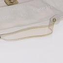 HERMES Vinyl Kelly Hand Bag Vinyl Clear Auth 184746-7