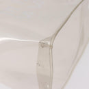 HERMES Vinyl Kelly Hand Bag Vinyl Clear Auth 184747-11