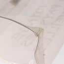 HERMES Vinyl Kelly Hand Bag Vinyl Clear Auth 184747-12