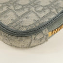 Christian Dior Oblique 30 Phone Case Trotter Canvas Chain Bag Gray Auth 184749M-15