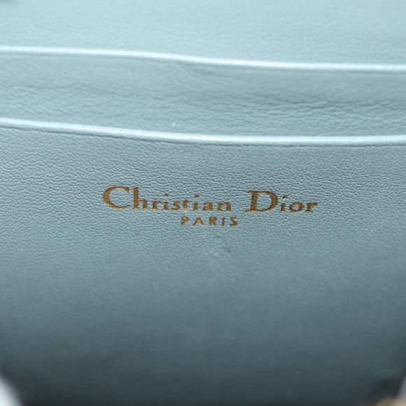 Christian Dior Oblique 30 Phone Case Trotter Canvas Chain Bag Gray Auth 184749M