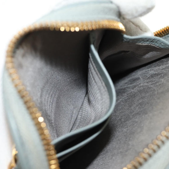 Christian Dior Oblique 30 Phone Case Trotter Canvas Chain Bag Gray Auth 184749M