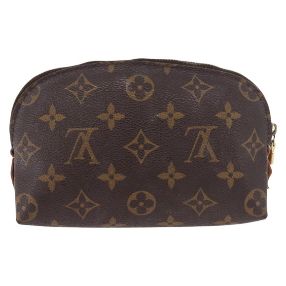 LOUIS VUITTON Monogram Pochette Cosmetic PM Pouch M43998 LV Auth 184751