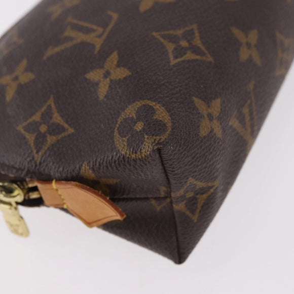 LOUIS VUITTON Monogram Pochette Cosmetic PM Pouch M43998 LV Auth 184751
