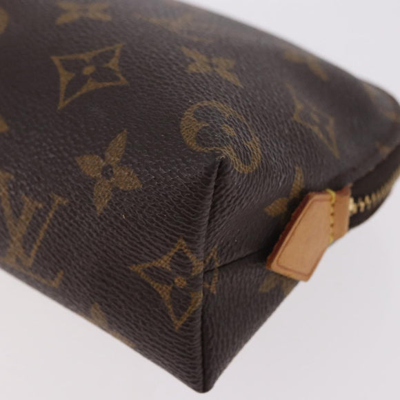 LOUIS VUITTON Monogram Pochette Cosmetic PM Pouch M43998 LV Auth 184751