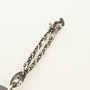 HERMES Elephant Bag Charm Leather Gray Auth 184758M-7
