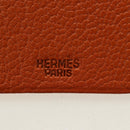 HERMES Pika Book Bookmark Leather Brown Auth 184760M-4