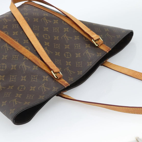 LOUIS VUITTON Monogram Sac Shopping Tote Tas M51108 LV Auth 184771