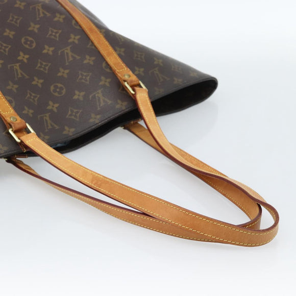 LOUIS VUITTON Monogram Sac Shopping Tote Tas M51108 LV Auth 184771