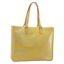 LOUIS VUITTON Monogram Vernis Columbus Tote Bag Gris M91028 LV Auth 184777-1