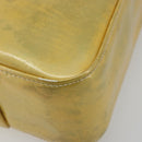 LOUIS VUITTON Monogram Vernis Columbus Tote Bag Gris M91028 LV Auth 184777-11