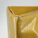 LOUIS VUITTON Monogram Vernis Columbus Tote Bag Gris M91028 LV Auth 184777-16