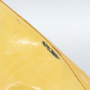 LOUIS VUITTON Monogram Vernis Houston Hand Bag Lime Yellow M91055 LV Auth 184778-9